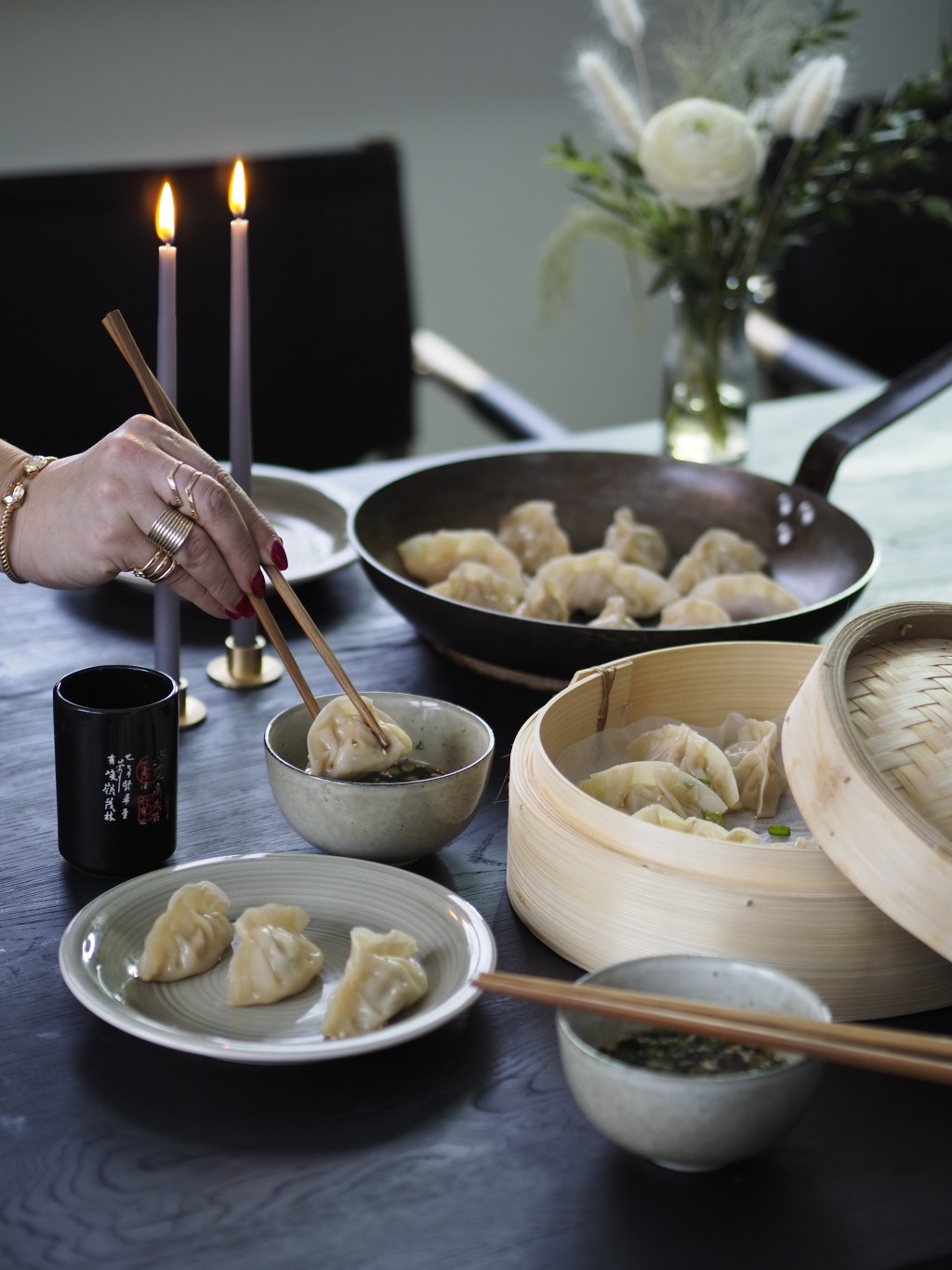 Middagstips på lättlagade, krispiga&nbsp;dumplings.