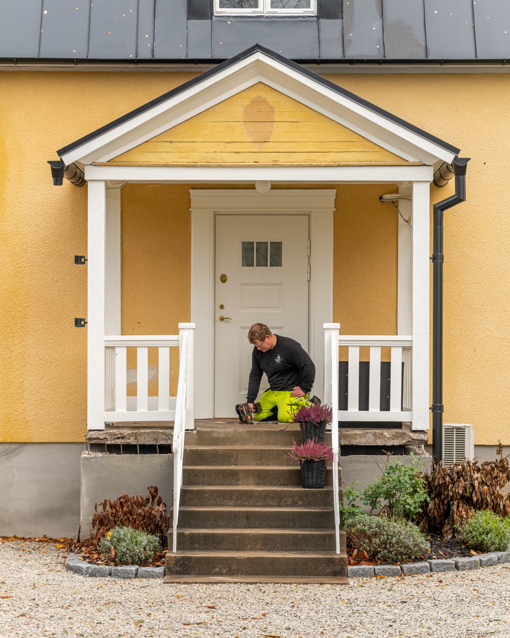 Renovering av vår farstukvist och gissa vad vi&nbsp;hittade…